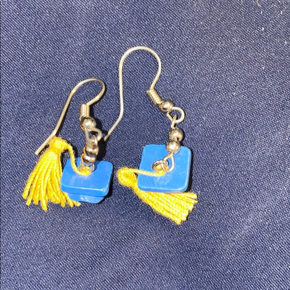 Grad earrings! - Picture 2 of 2